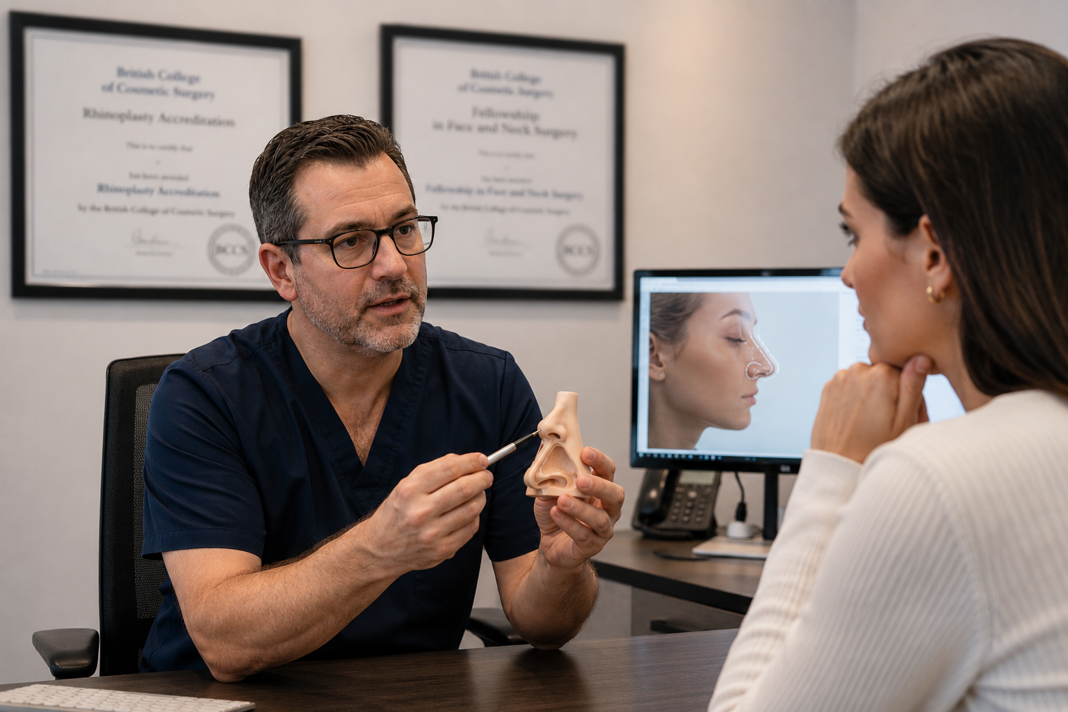 Rhinoplasty in the UK: How to Choose a Surgeon with the Right Credentials