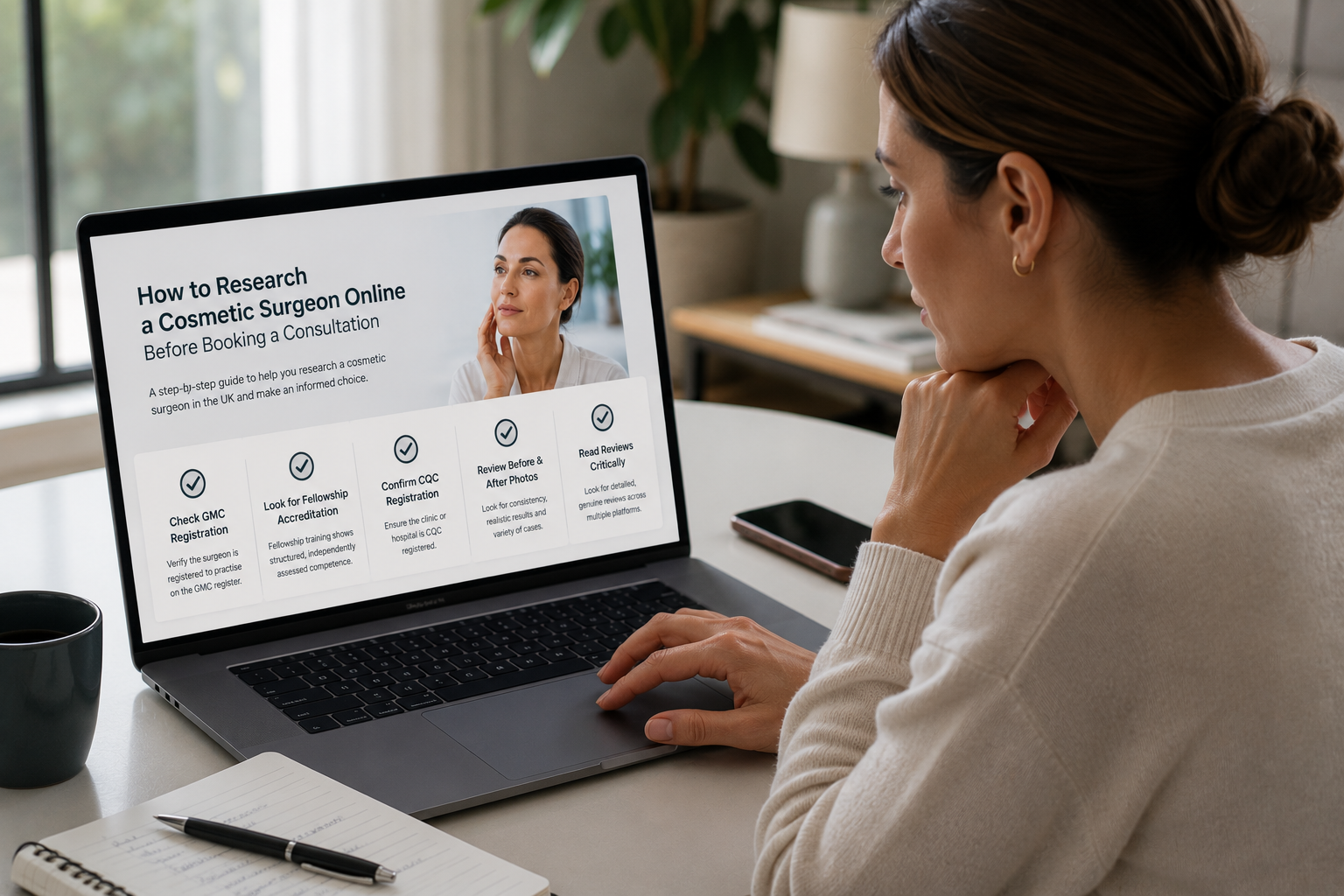 How to Research a Cosmetic Surgeon Online Before Booking a Consultation