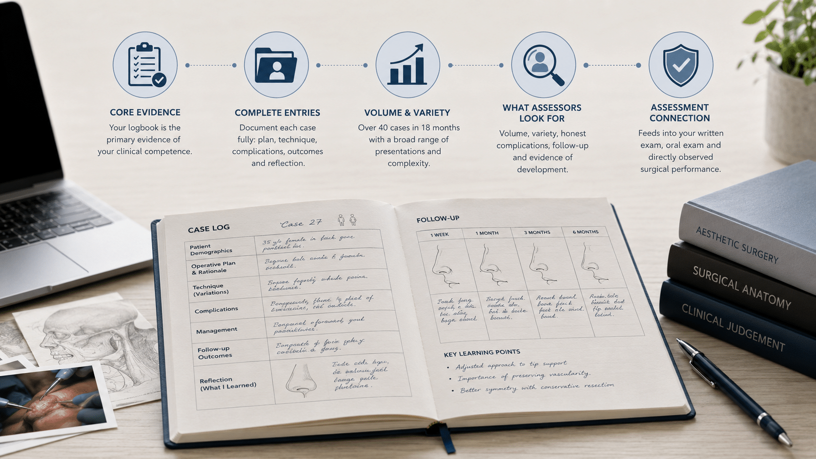 What Your BCCS Cosmetic Surgery Logbook Must Include